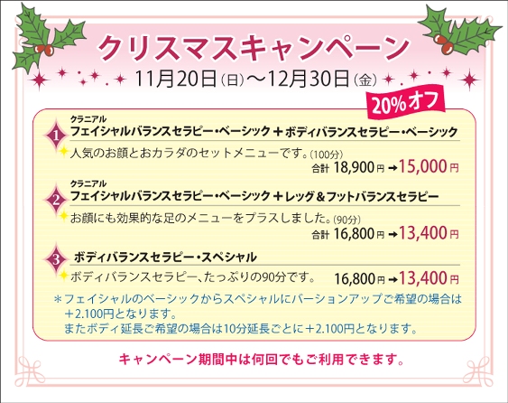 新着情報2011クリスマスs